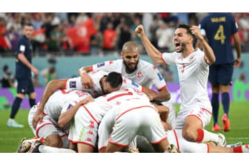 チュニジア、サポーターの熱烈後押しで前回王者フランスに大金星も…グループステージ敗退 画像