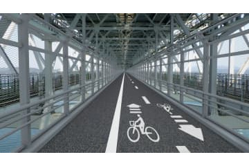 大鳴門橋に自転車道を設置へ 画像
