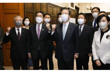 首相、国民民主との連立否定 画像