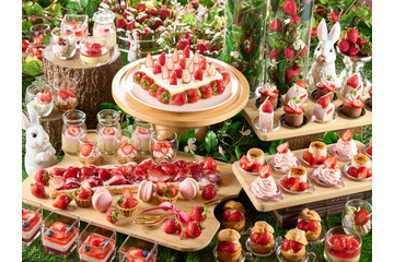 甘酸っぱいいちごスイーツ食べ放題「Strawberry Party」福岡・リーガロイヤルホテル小倉で開催 画像