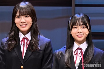 日向坂46森本茉莉＆山口陽世、初舞台に意気込み「最高の形でお届けします」＜幕が上がる＞ 画像