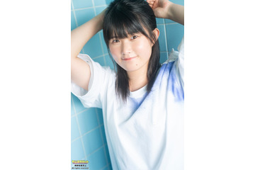 STU48池田裕楽、透明素肌輝くTシャツ姿 “癒やしスマイル”にキュン 画像