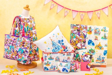 東京ディズニーリゾート「Make Your Favorite」第2弾グッズラインナップ決定　賑やか＆レトロ感のあるデザイン 画像