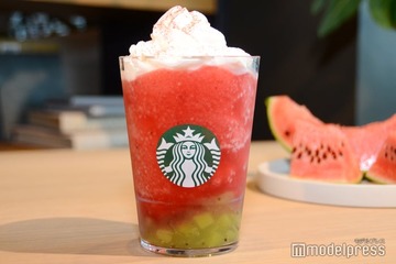 スタバ新作「GABURI スイカ フラペチーノ」完熟スイカのみずみずしい甘さをぎゅっと凝縮！夏に飲みたくなる一杯＜試飲レポ＞ 画像