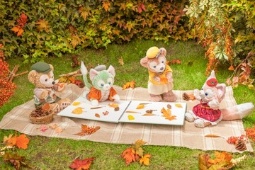 TDS、ダッフィー＆フレンズ秋の新作グッズやスーベニア付きメニュー　秋色ぬいぐるみコスチュームなど 画像