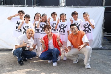 “EXILE B HAPPY”EXILE TETSUYA・小森隼・関口メンディー、静岡の夏まつりに登場 約3千人の観客前にパフォーマンス＜EXILE TETSUYA with EXPG＞ 画像
