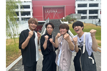 松島聡＆大橋和也、大の仲良しから対戦相手に 北山宏光＆中間淳太とファッションセンス対決で秋トレンド着こなす 画像