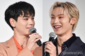 JO1豆原一成＆與那城奨、2人で映画鑑賞の裏話告白で暴露も「印象的だったので」＜夜が明けたら、いちばんに君に会いにいく＞ 画像