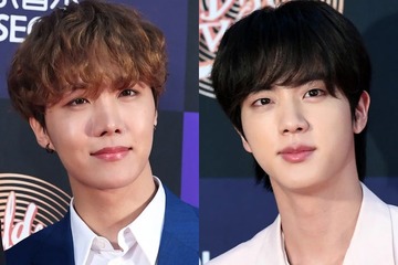 入隊中BTSジン「J-HOPEと1日300件ずつメールする」ジョングク生配信中に“出没” 画像