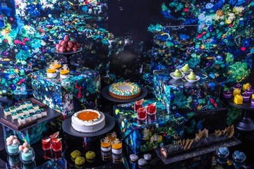 コンラッド大阪、増田セバスチャンのアート着想のスイーツビュッフェ　芸術的に美しいムースやゼリーなど 画像