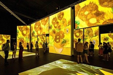 世界900万人を動員！没入型展覧会「ゴッホ・アライブ」東京初開催　映像×音楽の圧巻展示 画像