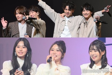 「今日好き」から誕生のボーカルグループ・crhug＆arban、新曲初パフォーマンス フレッシュにステージ彩る＜TGC teen 2023 Winter＞ 画像
