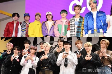 INI×なにわ男子×BE:FIRST、同期3組コラボメドレー実現 道枝駿佑＆田島将吾・大橋和也＆藤牧京介＆SHUNTO…曲中にも交流続々＜ベストヒット歌謡祭2023＞ 画像