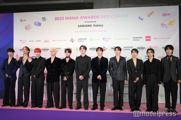 INI、色気たっぷり衣装着こなす 木村柾哉＆佐野雄大が韓国語でコメント＜2023 MAMA AWARDS DAY1＞ 画像