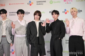 TXT、自身の魅力をアピール ヨンジュンはギャップ主張「性格がよくなさそうに見えるんですけど…」＜2023 MAMA AWARDS DAY1＞ 画像