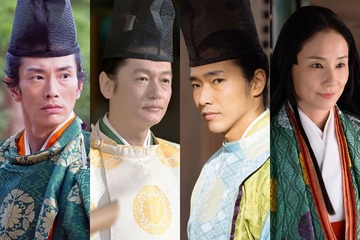 柄本佑・井浦新ら「光る君へ」4人の扮装写真公開 画像