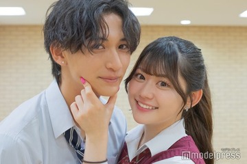 「今日好き」“日本一のイケメン高校生”植野花道＆りんかカップル、密着プリクラ公開「美男美女」「りんはな大好き」絶賛の声 画像
