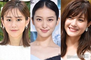 武井咲バースデー、桐谷美玲＆佐藤ありさ“猫目三姉妹”集結「小顔すぎる」3ショットに反響続々 画像