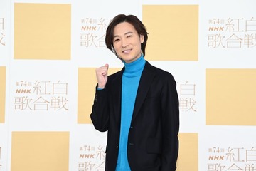 紅白リハ、2日目スタート 山内惠介が意気込み＜第74回NHK紅白歌合戦＞ 画像