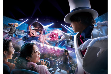 USJ、新常設アトラクション「名探偵コナン 4-D ライブ・ショー ～星空の宝石～」3月22日誕生 画像