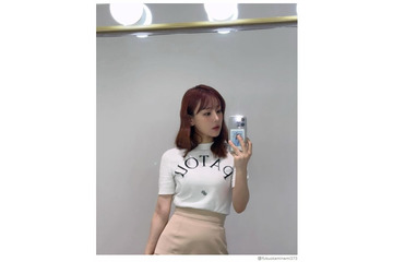 福岡みなみ、美ヒップ強調の撮影オフショット「バッチバチに脂肪吸引したお尻には見えないでしょ」 画像