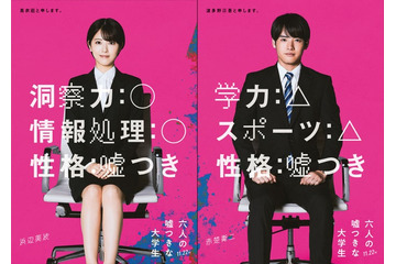 浜辺美波＆赤楚衛二ら、6人の就活生が心理戦 青春ミステリ小説「六人の嘘つきな大学生」実写映画化 画像