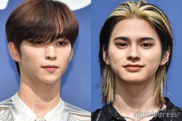 INI松田迅＆後藤威尊、尊敬する人気K-POPアーティストと対面「ニヤニヤが止まりません」「嬉しすぎてゴロゴロ転がりまくって」 画像