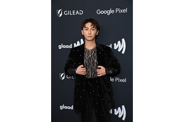 與真司郎、LGBTQ+コミュニティでの功績称える米「GLAADメディア賞」に出席 レッドカーペットに登場 画像