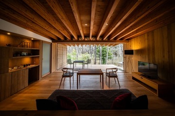 栃木にフレンチと水庭を愉しむホテル「那須 無垢の音」建築美が光るスイートヴィラ全15室 画像