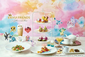 人気ポケモンがモチーフ「イーブイ アフタヌーンティー」全国9都市で開催、“ニンフィア”タルトや“シャワーズ”ジュレなど 画像