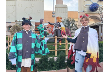なにわ男子・長尾謙杜＆Aぇ! group小島健、“仲良しコンビ”でUSJへ うんちく炸裂 画像