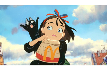 マクドナルド「魔女の宅急便」とコラボ 描き下ろしオリジナルCMも公開 画像