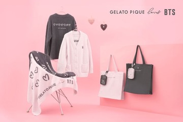BTS×「ジェラートピケ」コラボコレクション決定 メンバー手書きデザインも 画像