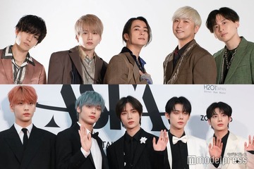 Da-iCE、TXTとのダンスバトルで“粋な文字”に注目集まる「リスペクト最高」「ファンのことも思ってくれてる」【音楽の日2024】 画像