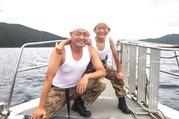 「冒険少年」4ヶ月ぶりに復活 あばれる君が8歳息子と「脱出島」初参戦 画像