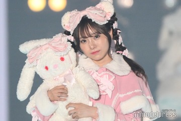 上智大卒・かとゆり、ロリータ×リボンツインテールで甘さ全開【関西コレクション 2024 A／W】 画像