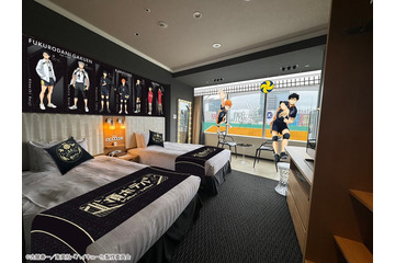 「ハイキュー!!」コラボの特別ルームやフードが渋谷エクセルホテル東急に登場<頂ホテル> 画像