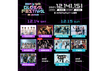 「MUSIC BANK」LE SSERAFIM＆NMIXX出演決定【2024 MUSIC BANK GLOBAL FESTIVAL in JAPAN】 画像