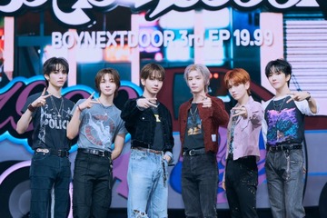 BOYNEXTDOOR、5ヶ月ぶりカムバで見せる“等身大の魅力” メンバー3人作詞・作曲に参加「努力が花を咲かせられるような活動に」【「19.99」メディアショーケース】 画像