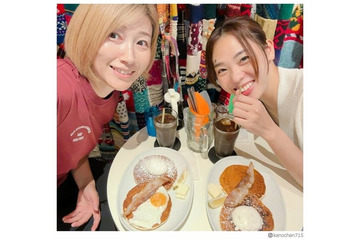 元バレー日本代表・狩野舞子＆迫田さおり、すっぴん披露「ノーメイクでも美人がわかる」と反響 画像
