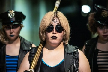 「極悪女王」ゆりやんレトリィバァ、ボディータトゥー所要時間は2時間・額文字の裏話…小ネタ・トリビア一挙放出 画像