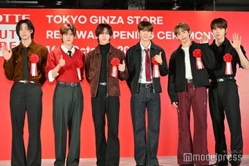 RIIZE来日 銀座降臨でファン殺到 画像