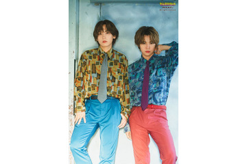 UNiFY伊月大和＆富園力也、クールな表情で魅了「ヤンマガ」初の男性グラビア連載登場 画像
