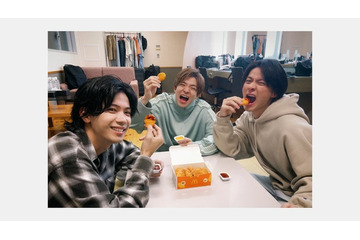 Number_i、マクドナルド新CMで思い出語り合う 結束力も強化 画像