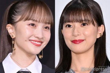 ももクロ百田夏菜子＆芳根京子、お揃いコーデでクリスマスディズニー満喫「べっぴんさんコンビだ」の声 画像