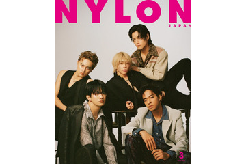 Aぇ! group、セクシーな表情で魅惑的ヴィジュアル大胆披露「NYLON JAPAN」初登場で初表紙 画像