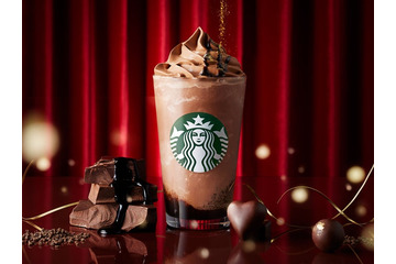 スタバ、バレンタイン新作発表「クラシック ショコラ シンフォニー フラペチーノ」ほか全3種 画像