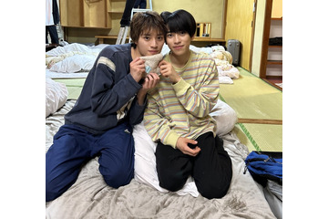 「未成年～未熟な俺たちは不器用に進行中～」本島純政＆上村謙信独占オフショット・コメント動画到着 モデルプレス読者が選ぶ「2024年秋ドラマベストキスシーン」1位に喜び 画像