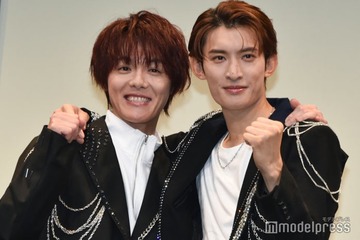 Snow Man向井康二＆室龍太、関西ジュニア時代から約6年越しで実現 夢の舞台への想い・次回作の構想語る【「ムロムカイ」囲み取材全文】 画像