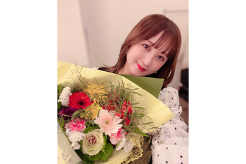 小松彩夏、第1子男児出産発表 手繋ぎ2ショット公開【全文】 画像